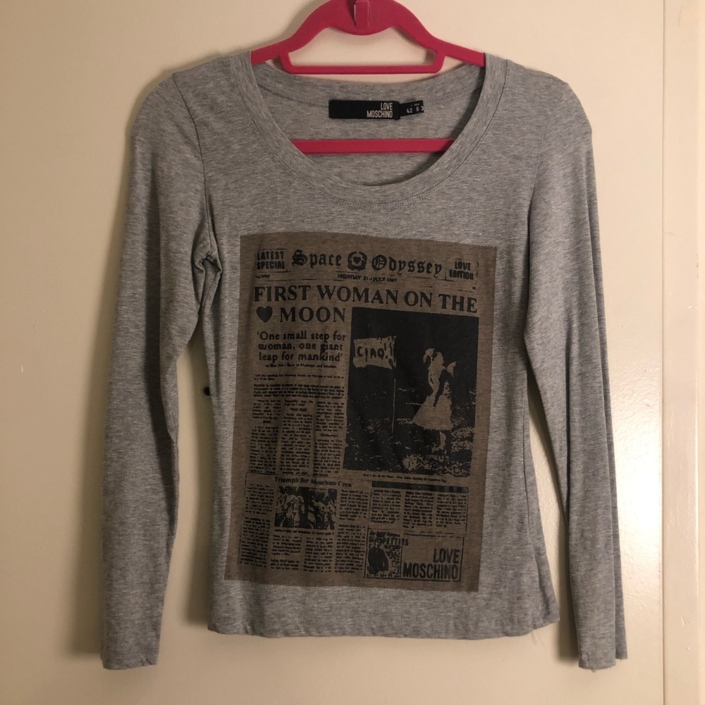 Love Moschino long sleeve t shirt